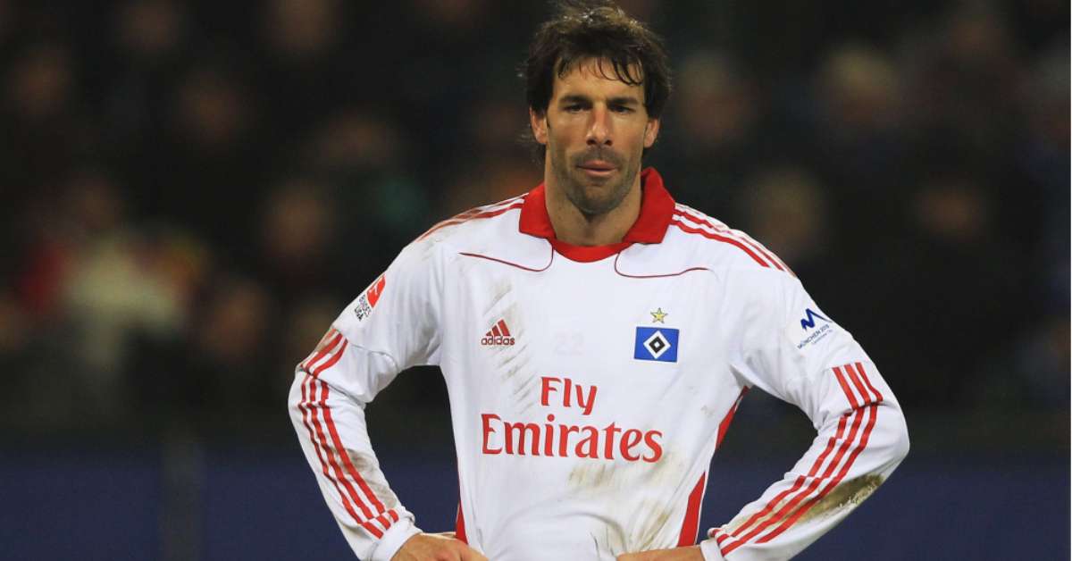 Ruud van Nistelrooy pemain sepak bola asal Belanda yang pernah mencetak banyak prestasi selama membela Manchester United