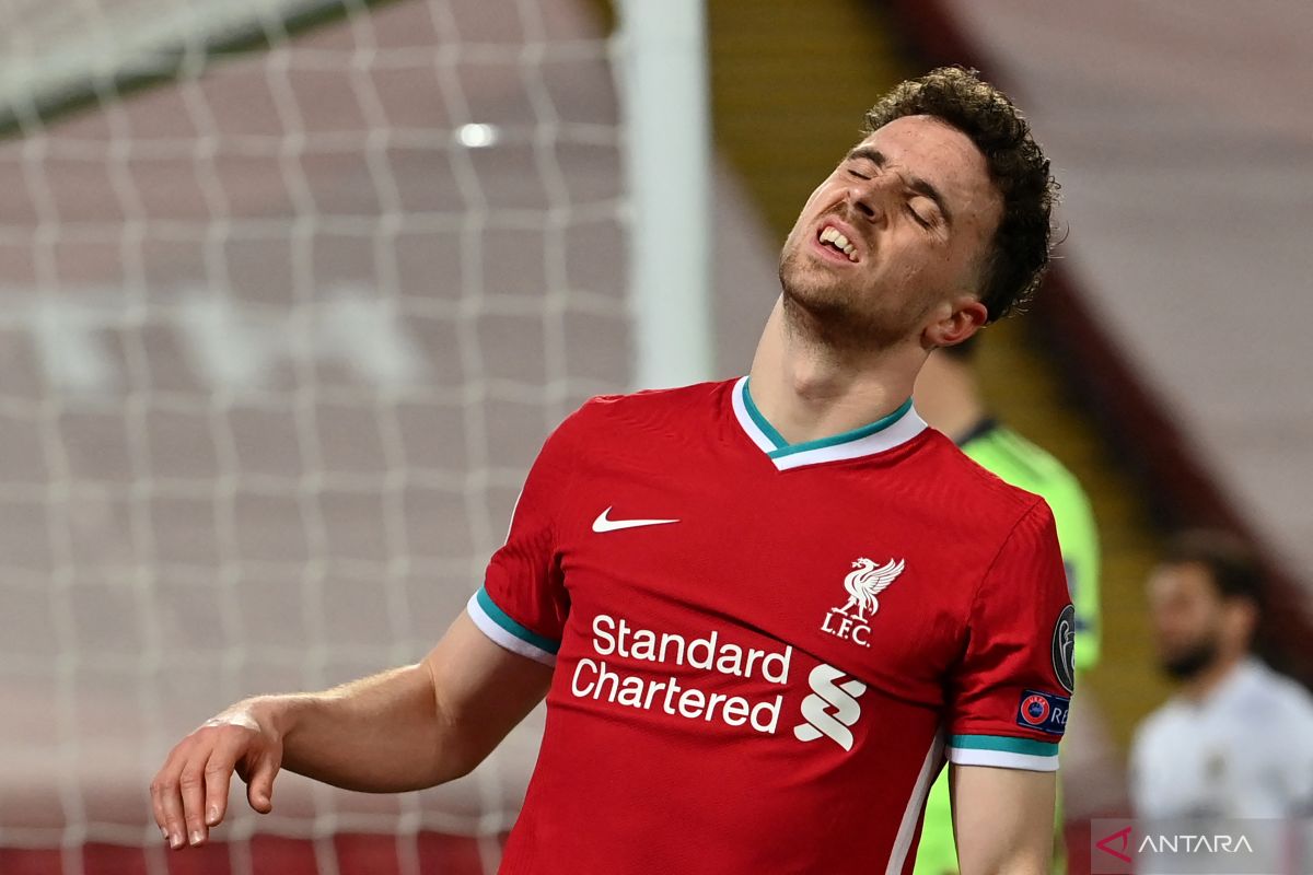 Penyerang Liverpool Diogo Jota kecewa dengan musim