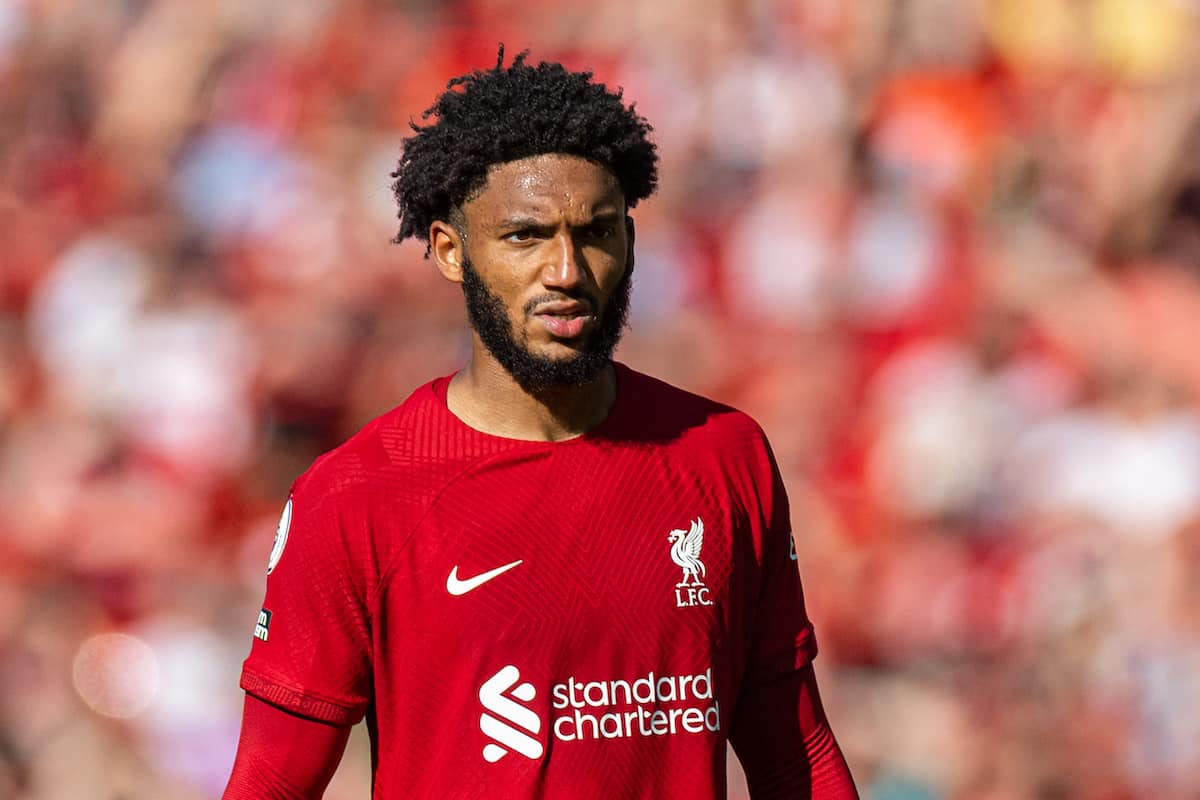 Bek Liverpool Gomez: Saya akan bermain jika diperlukan