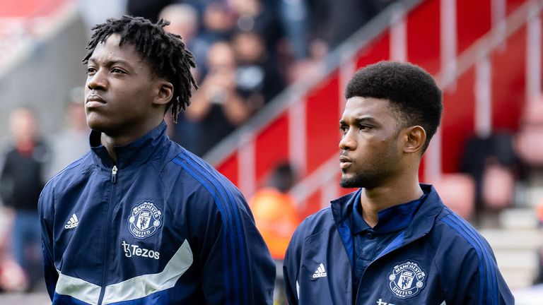 Kobbie Mainoo dan Amad Diallo